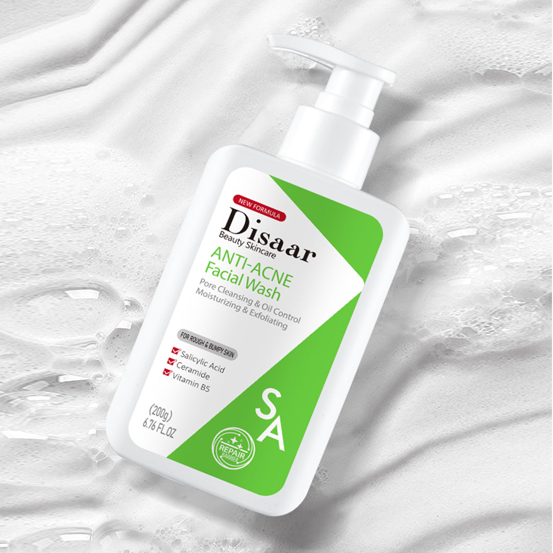 Disaar SA Anti-Acne Facial Wash - 200g Disaar