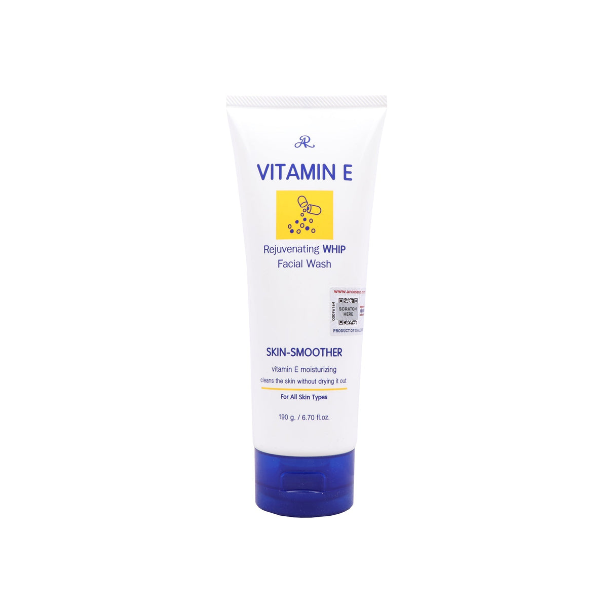 Aron Vitamin E Rejuvenating Whip Facial Wash - 190g ARON