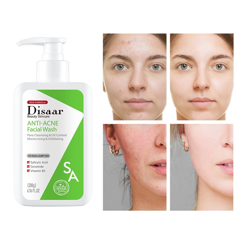 Disaar SA Anti-Acne Facial Wash - 200g Disaar