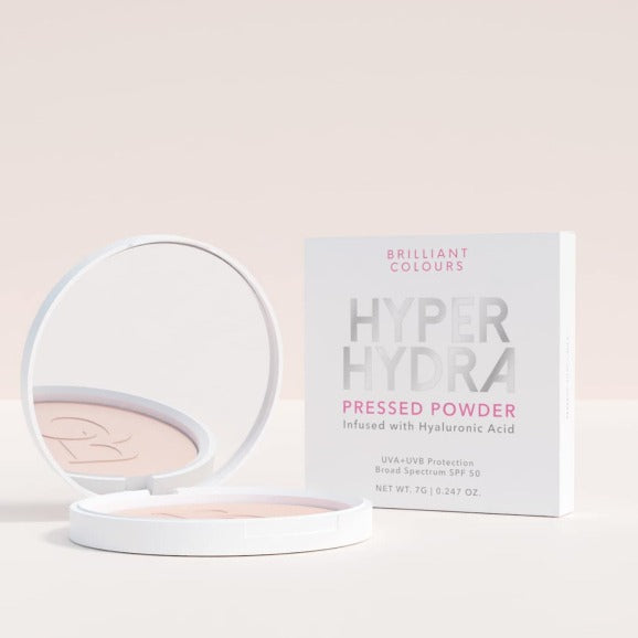 Brilliant Colours Hyper Hydra Pressed Powder - 7gm Briliant Colours