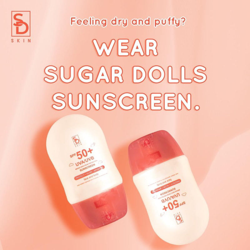 Sugar Dolls Spf50+ Sunscreen For Face & Body - 60ml Sugar Dolls