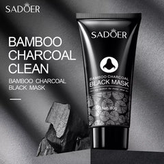 Sadoer Bamboo Charcoal Black Mask - 60GM Sadoer