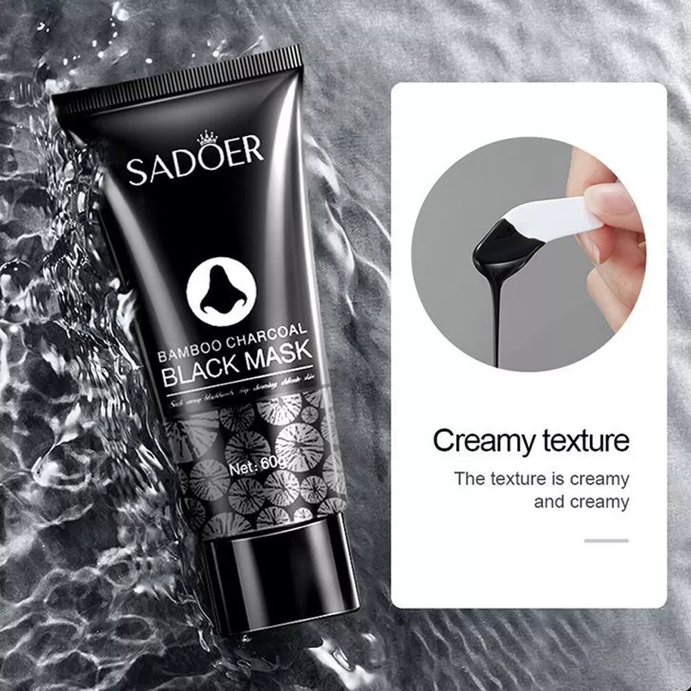 Sadoer Bamboo Charcoal Black Mask - 60GM Sadoer