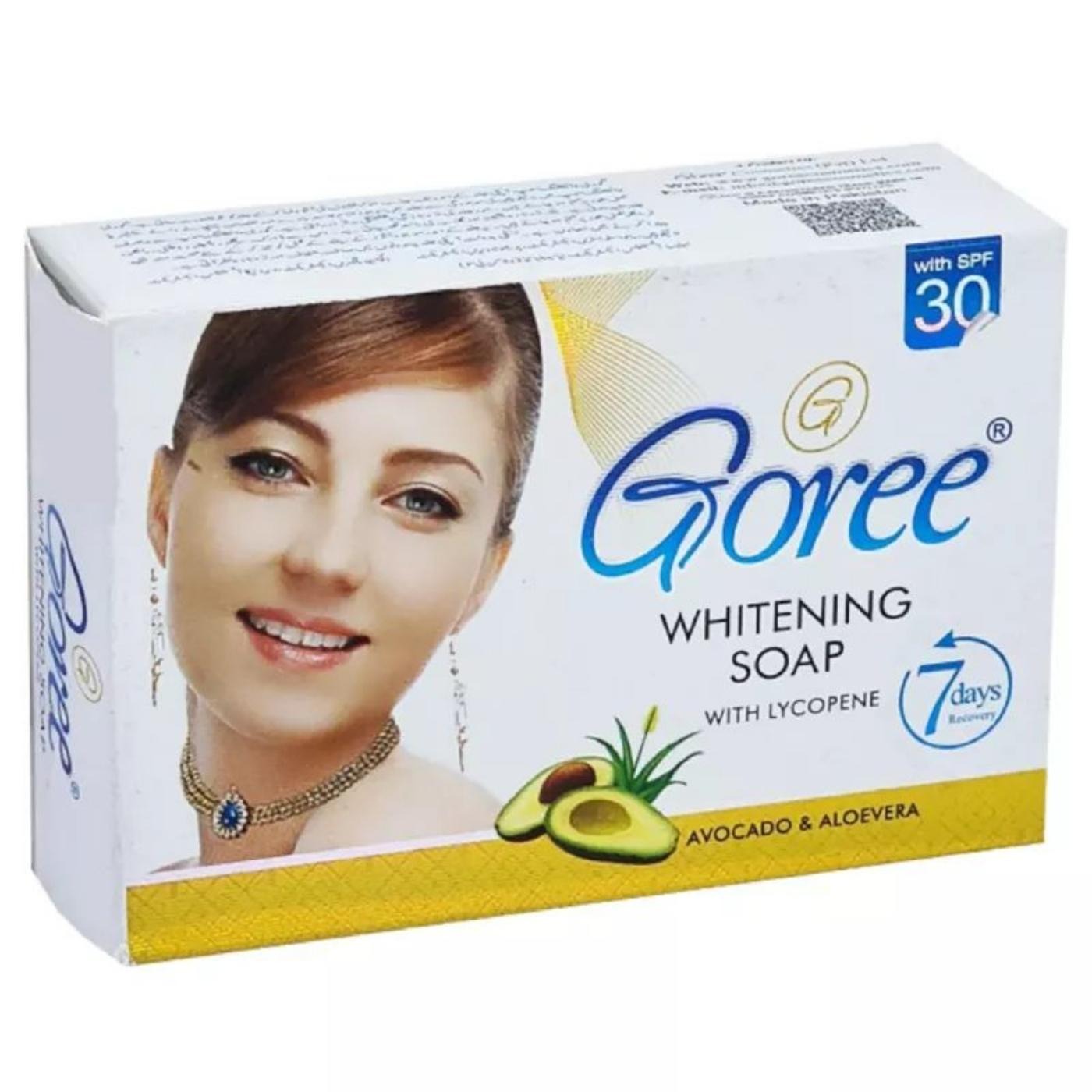 Goree Whitening Soap - Avocado & Aloe Vera - 100g Goree