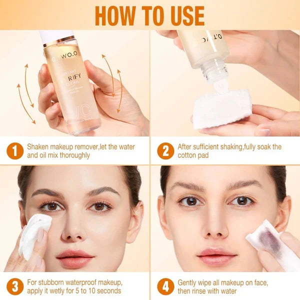 O.TWO.O Water Oil Makeup Remover - 100ml O.TWO.O
