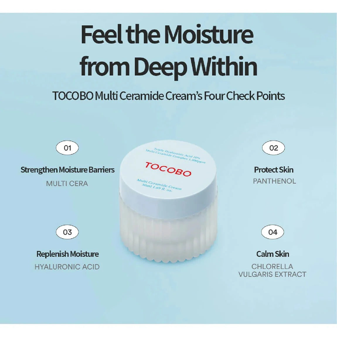 Tocobo MULTI CERAMIDE CREAM - 50ML TOCOBO