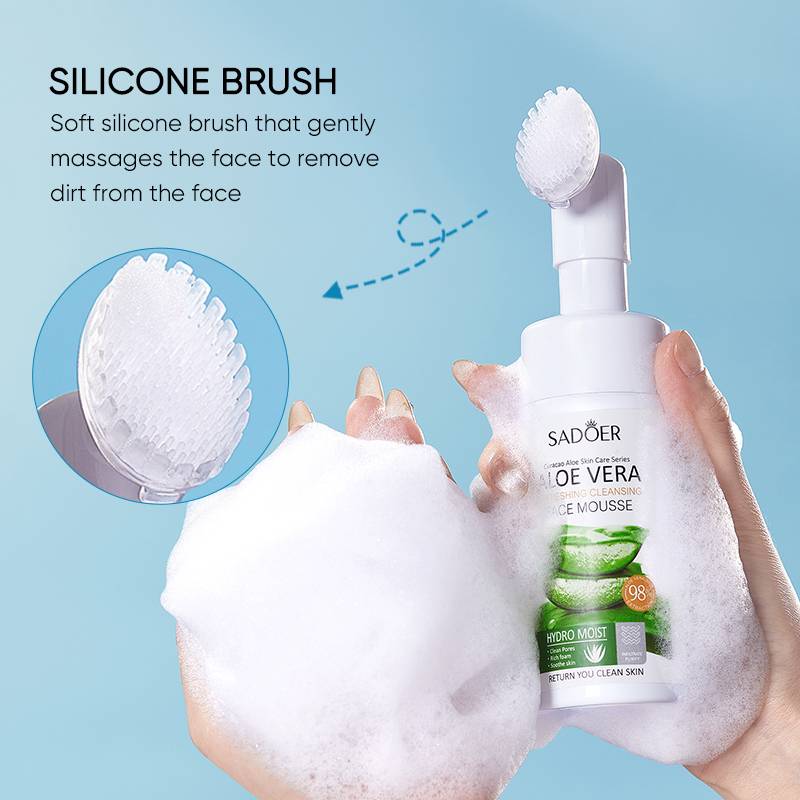 Sadoer Aloe Vera Face Mousse - 120ml Sadoer